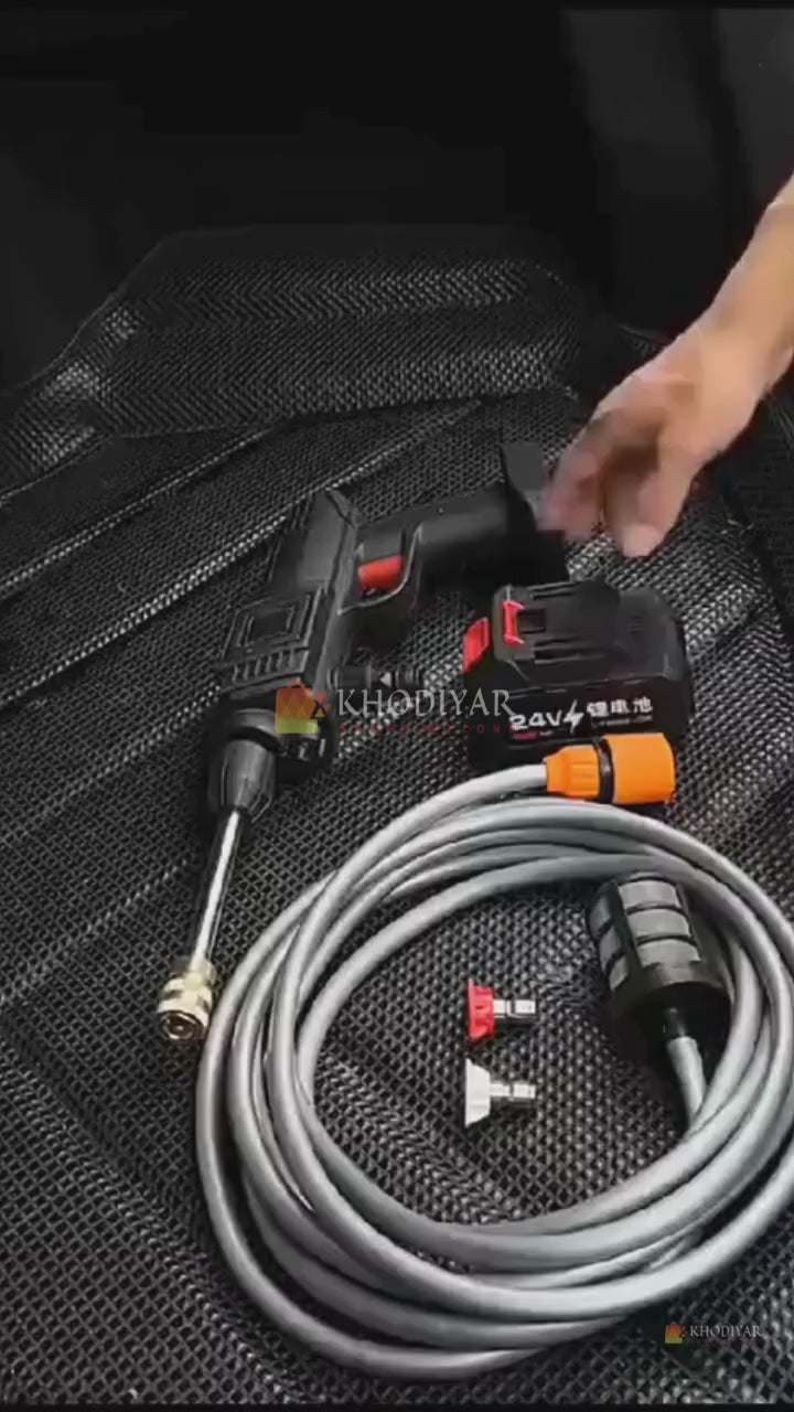 🔫💦 Pistola de Água de Alta Presion Inalámbrica